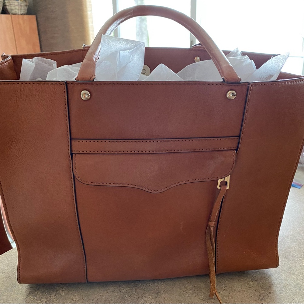 Rebecca Minkoff leather tote bag